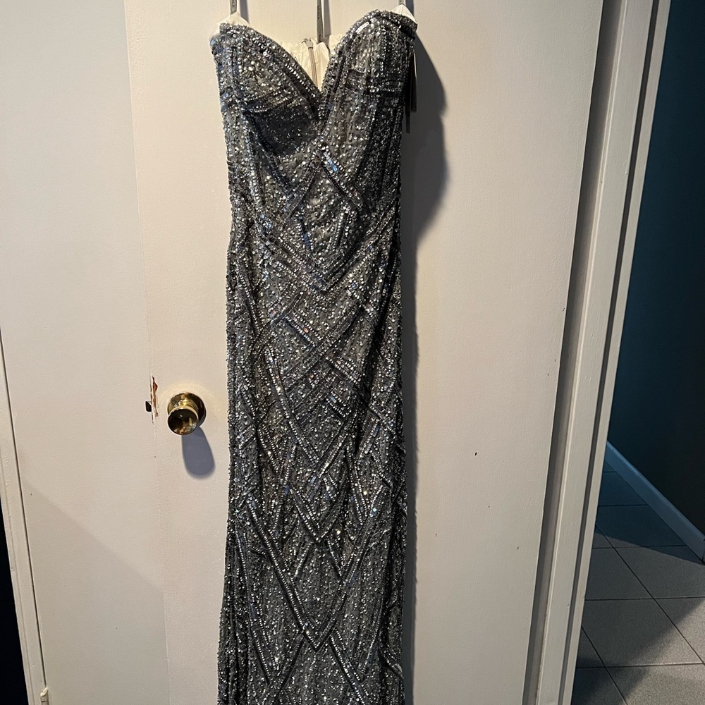 Scala formal sequined dress